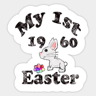 My 1st Easter 1960 Sticker